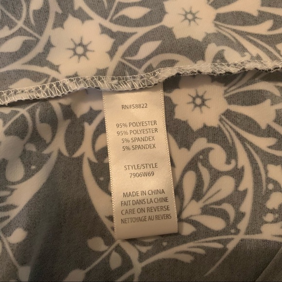 Max Studio Long Sleeve Tunic Dress - Picture 5 of 5